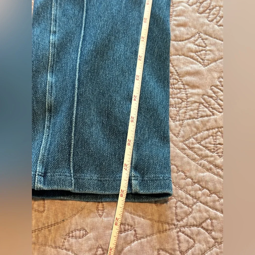 Women with Control Blue Skinny Jeans - Picture 9 of 13